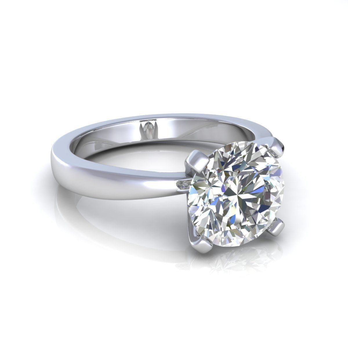 Albert Lin Diamond Ring 3D print model_2