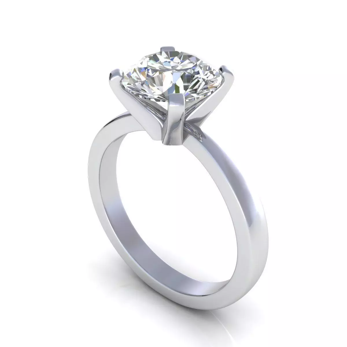 Albert Lin Diamond Ring 3D print model_0