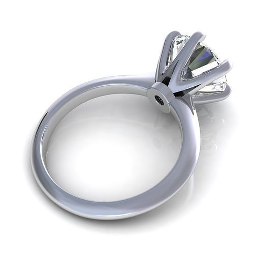 Edwin Wong Solitaire Diamond Ring 3D print model