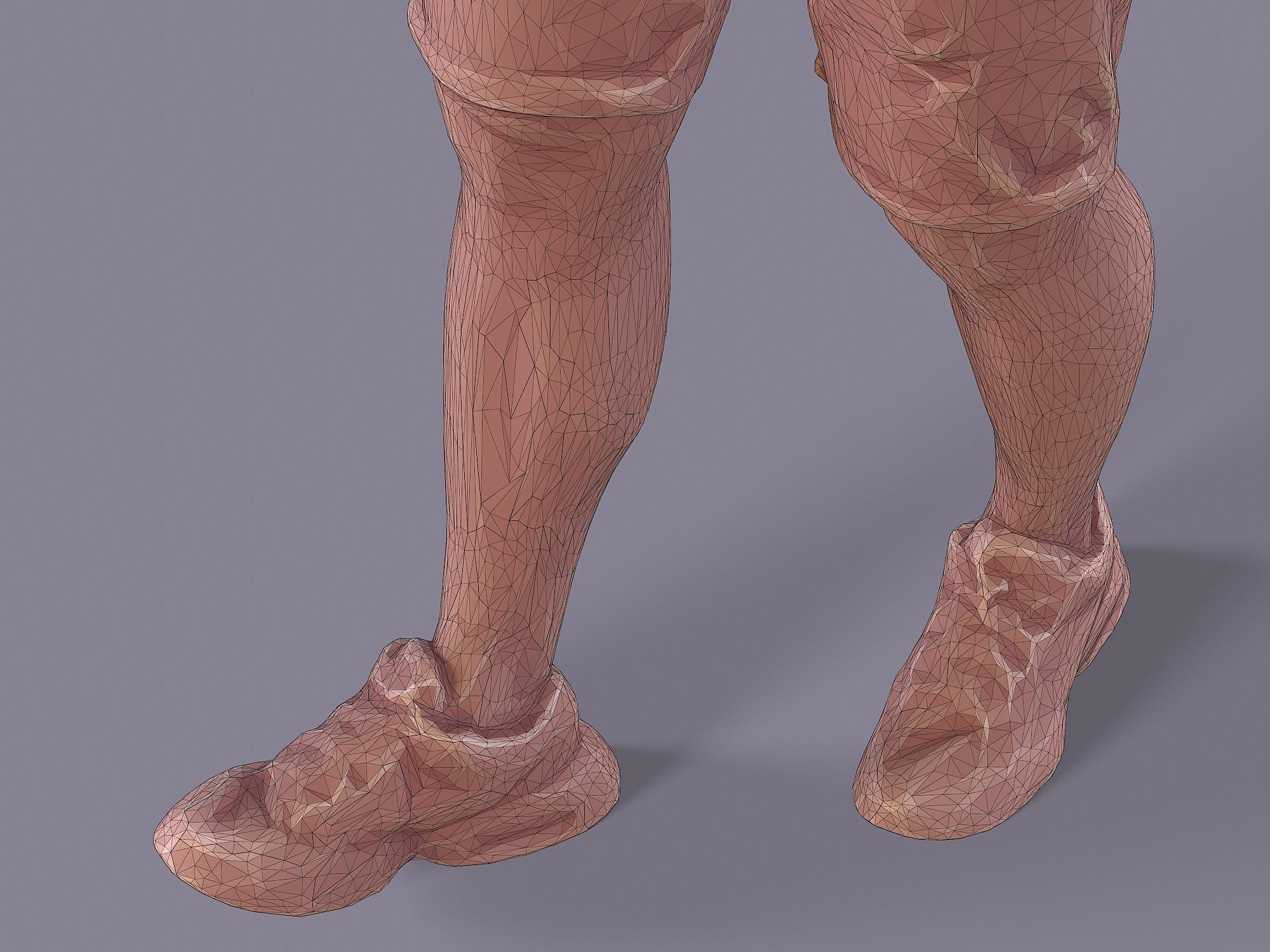 Dude Talking by Phone 3D model_15