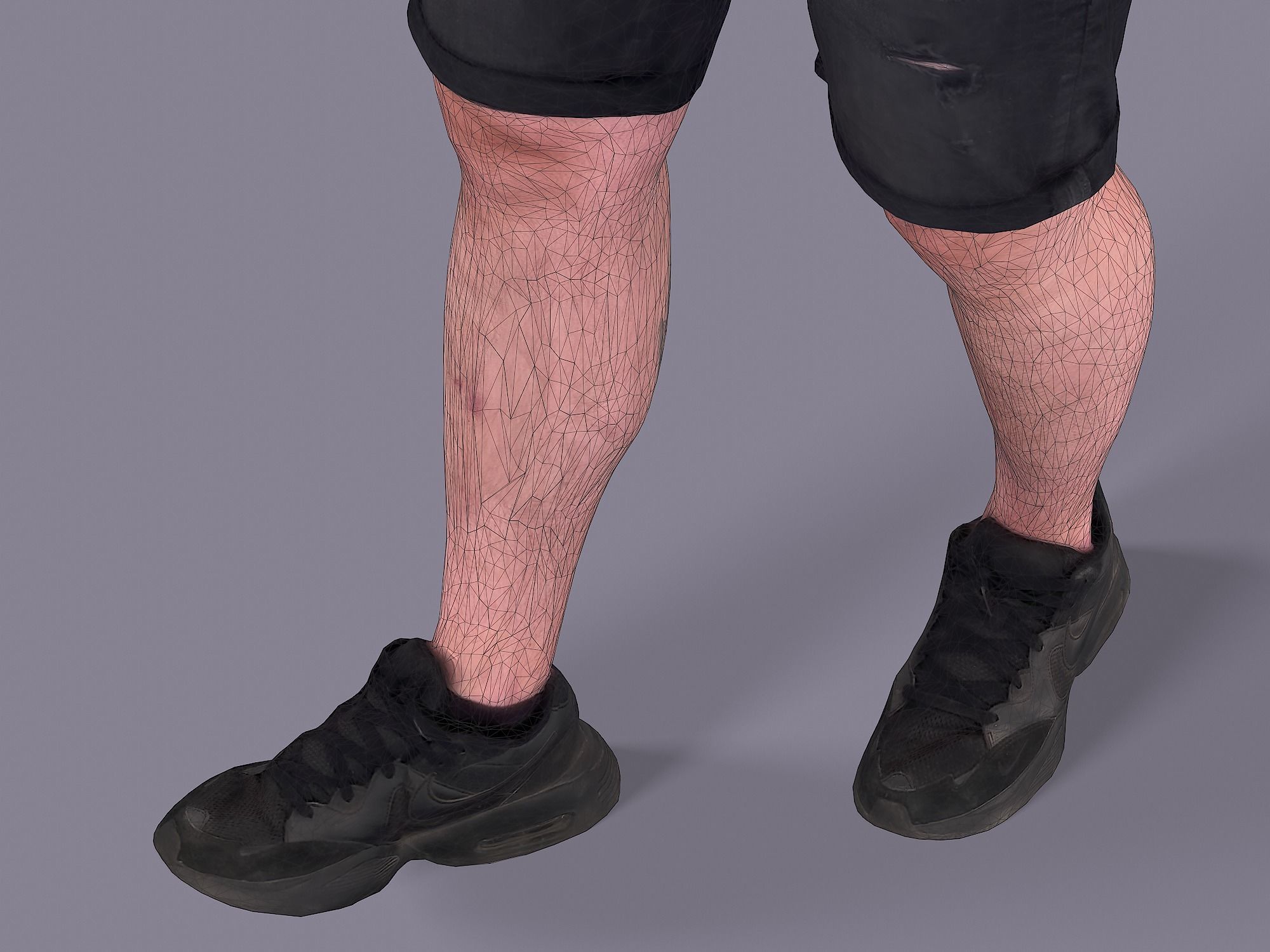 Dude Talking by Phone 3D model_14