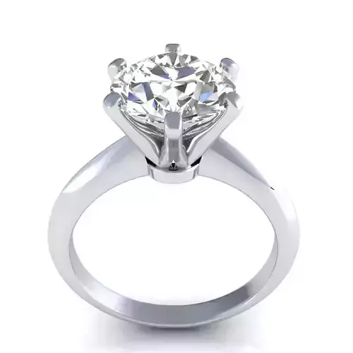 Tiffany Solitaire Diamond Ring
