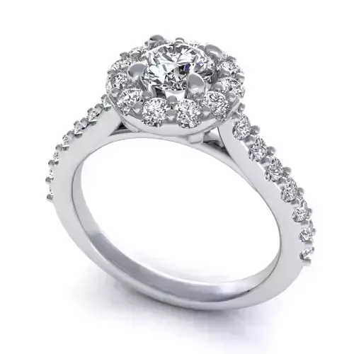 Ryan Lobue Diamond Ring 3D print model
