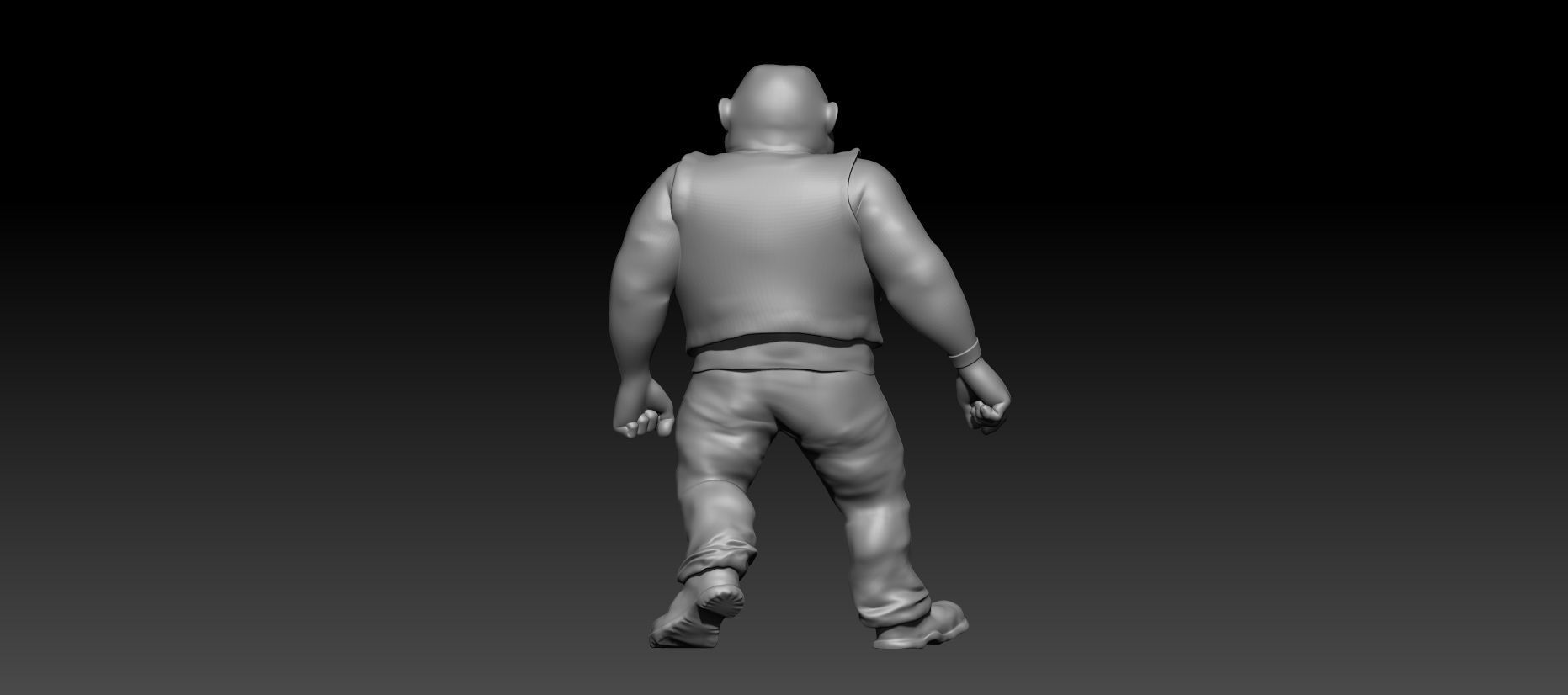 Dumbo Pre-mutation TMNT 1987 Printable 3D print model_11