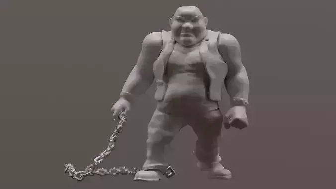 Dumbo Pre-mutation TMNT  1987 Printable 3D print model