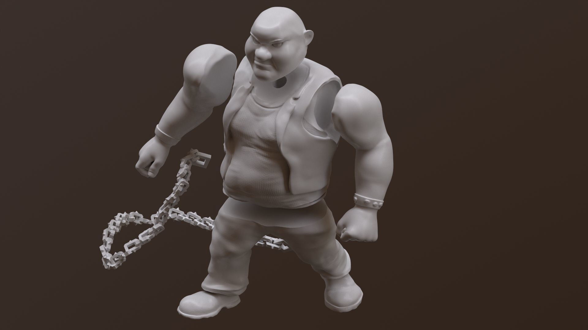 Dumbo Pre-mutation TMNT 1987 Printable 3D print model_6