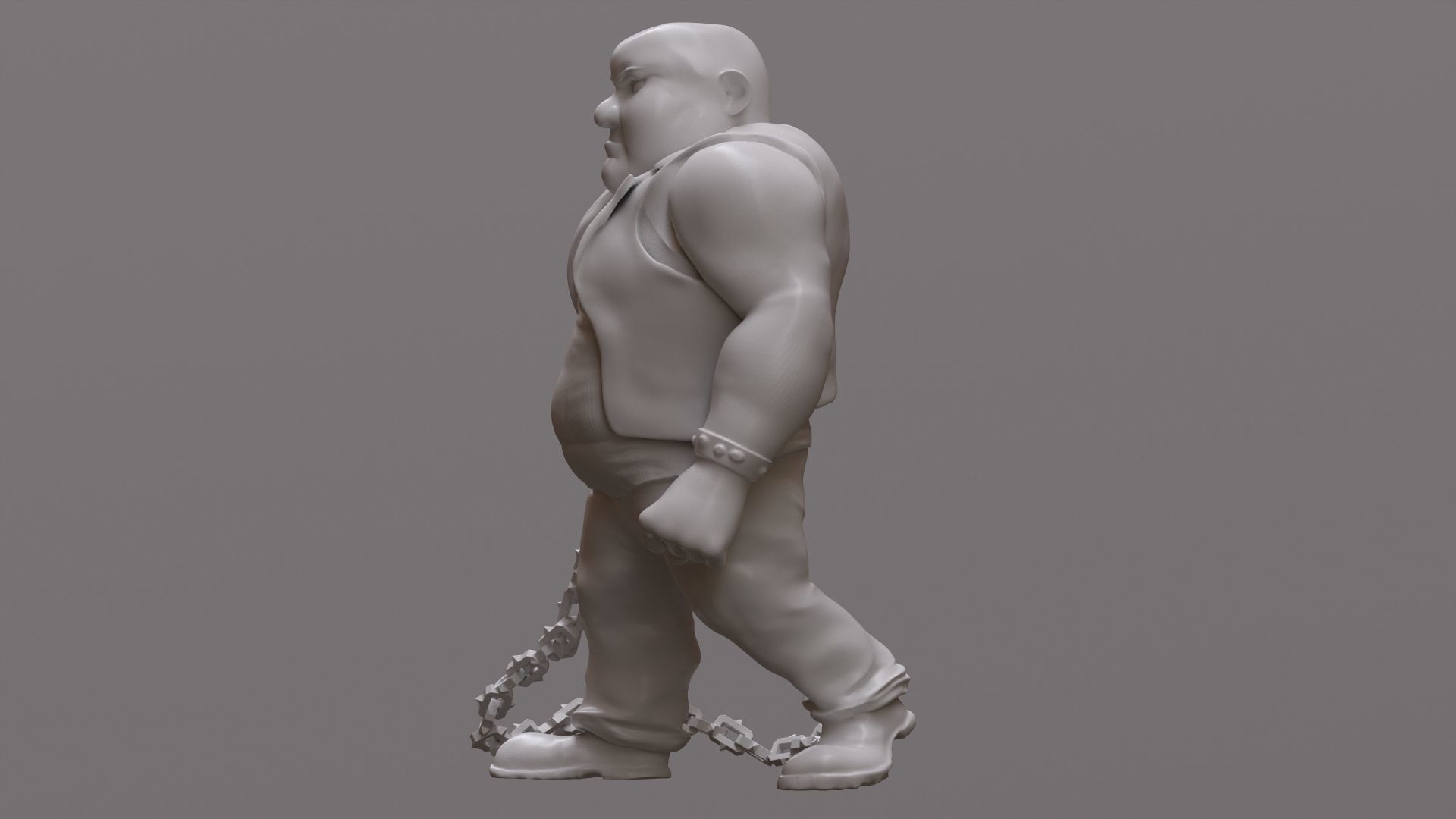 Dumbo Pre-mutation TMNT 1987 Printable 3D print model_2