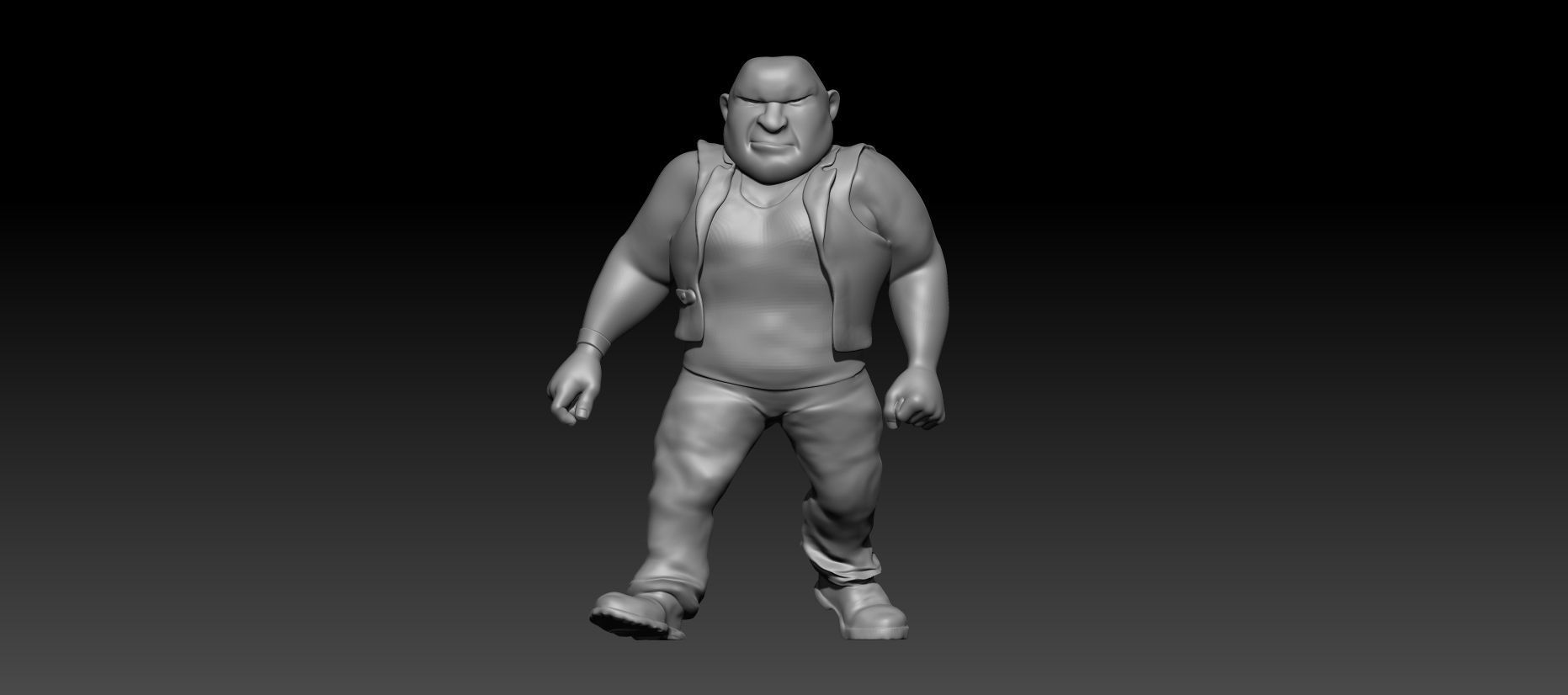 Dumbo Pre-mutation TMNT 1987 Printable 3D print model_12