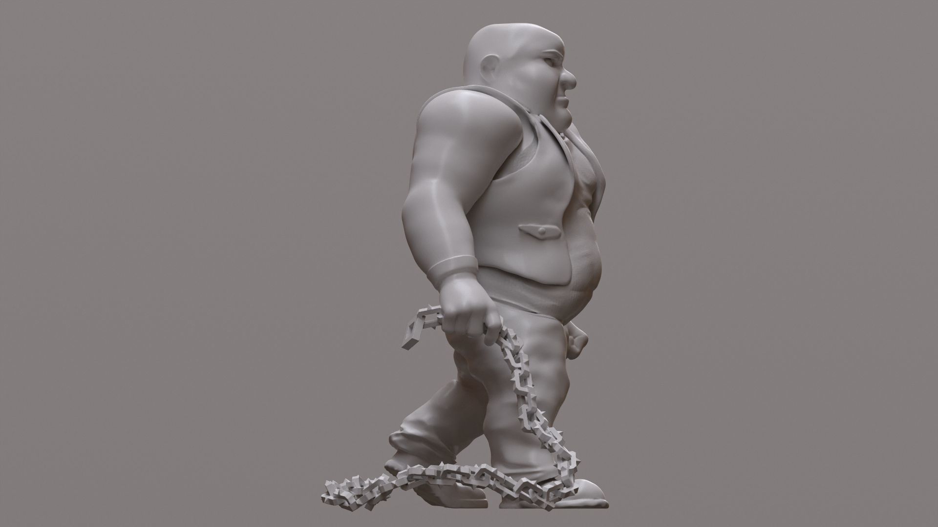 Dumbo Pre-mutation TMNT 1987 Printable 3D print model_8