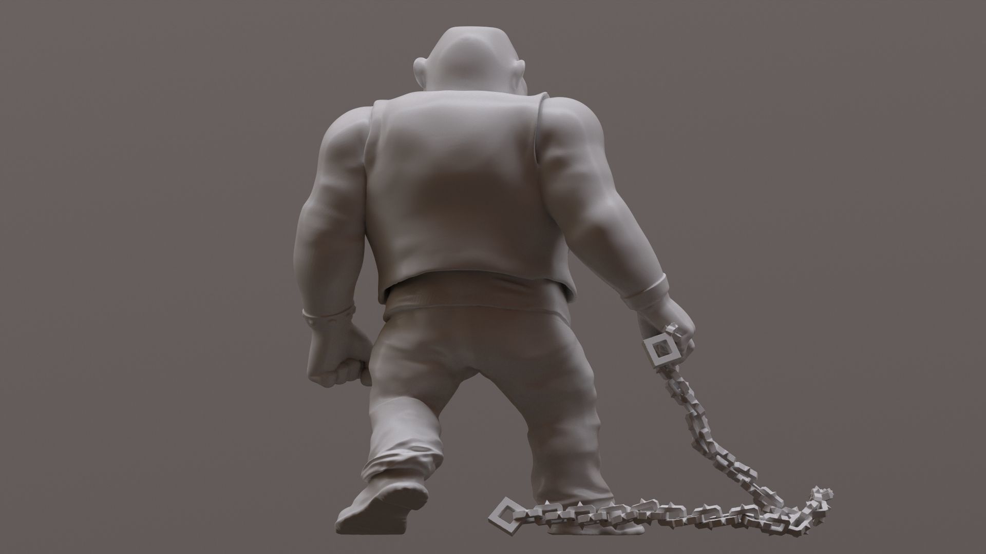 Dumbo Pre-mutation TMNT 1987 Printable 3D print model_9