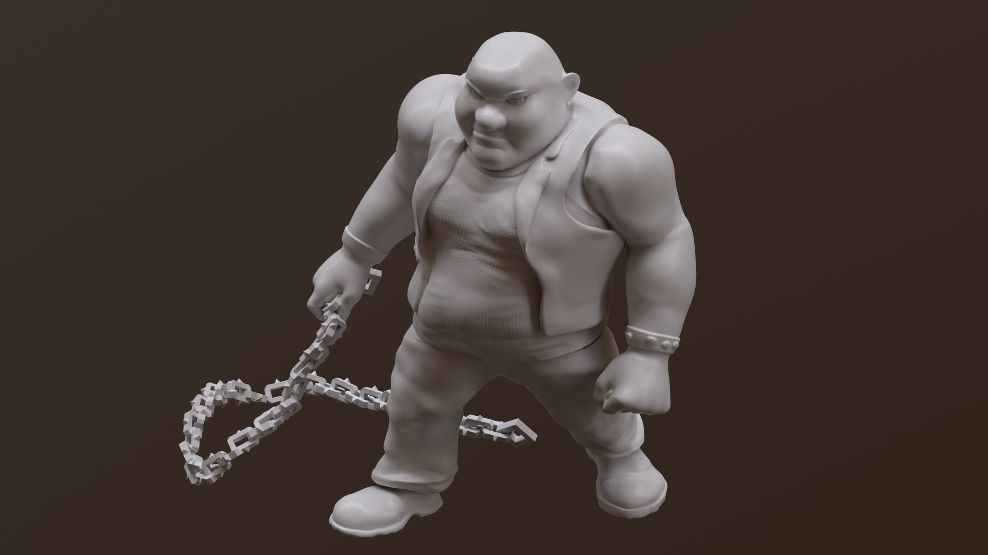Dumbo Pre-mutation TMNT 1987 Printable 3D print model_7