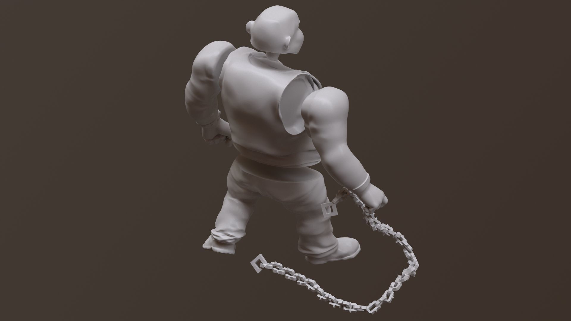 Dumbo Pre-mutation TMNT 1987 Printable 3D print model_4