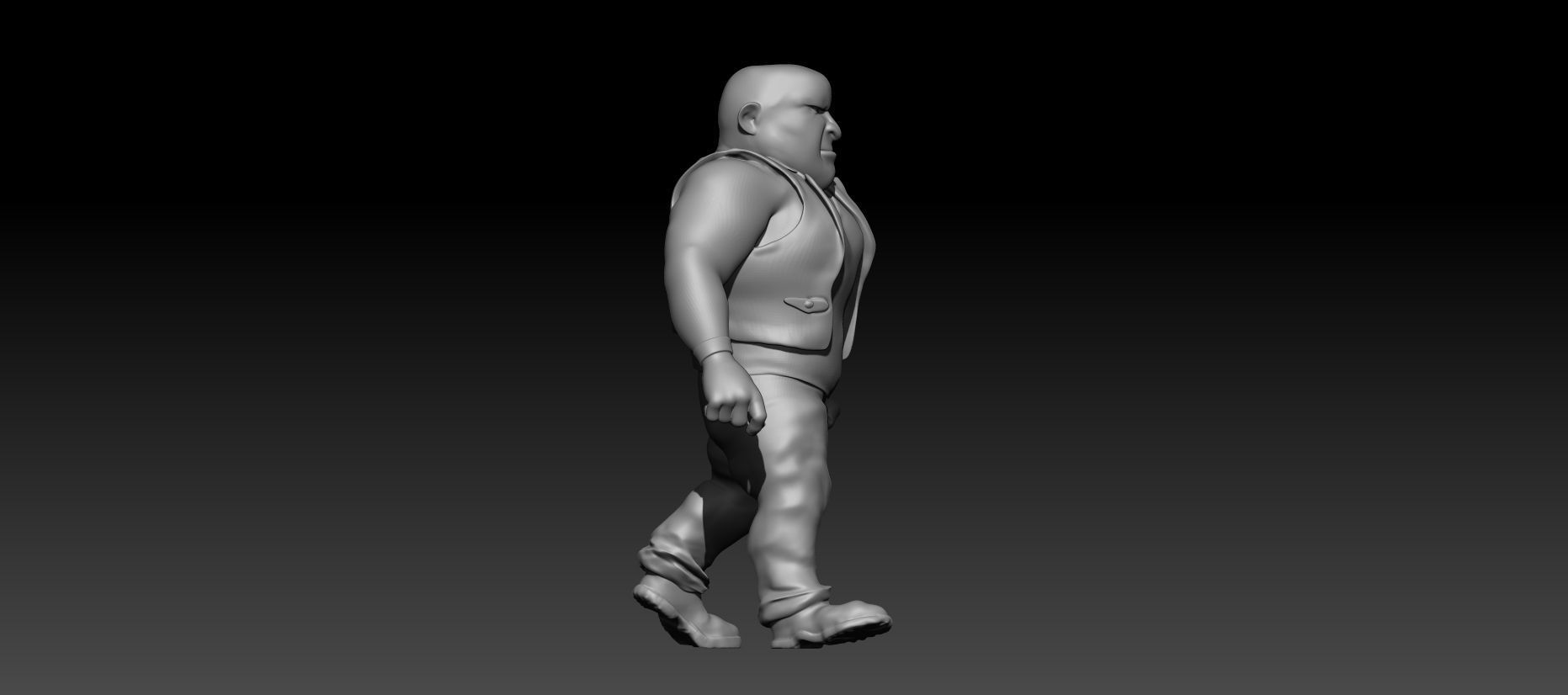 Dumbo Pre-mutation TMNT 1987 Printable 3D print model_10