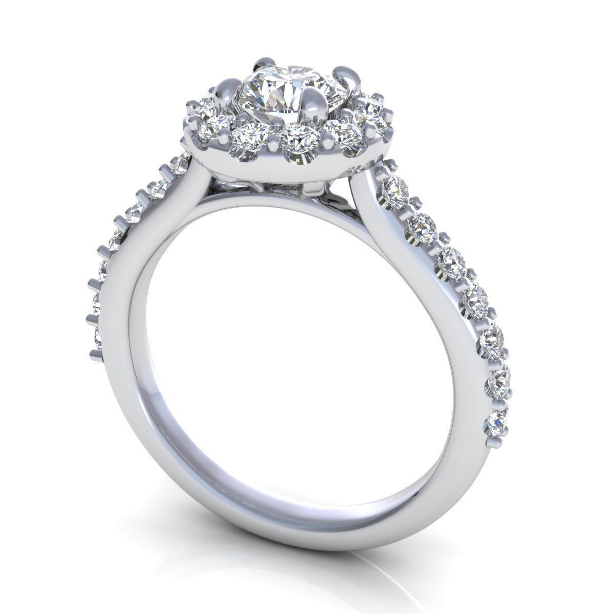 Ryan Lobue Diamond Ring Version3 3D print model_2