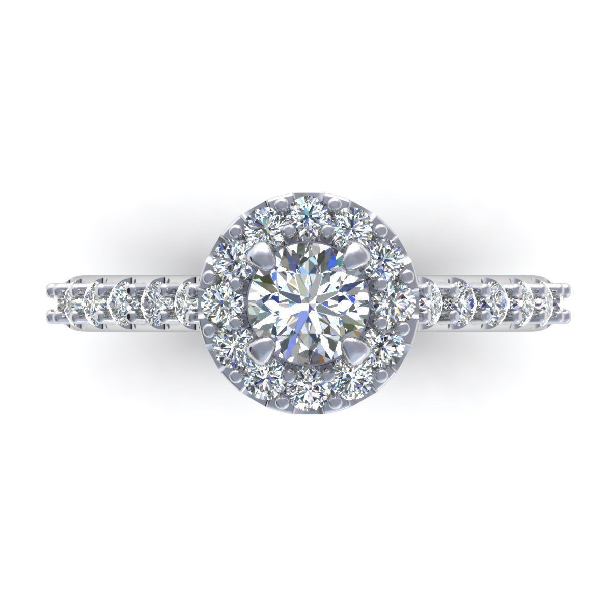 Ryan Lobue Diamond Ring Version3 3D print model_1