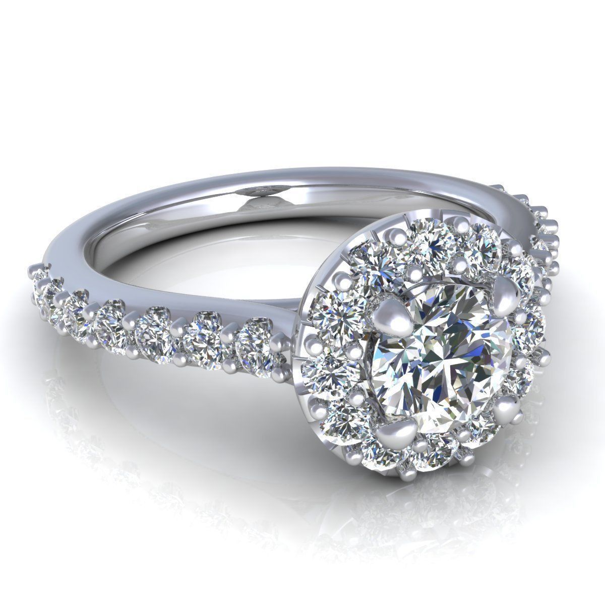 Ryan Lobue Diamond Ring Version3 3D print model_4