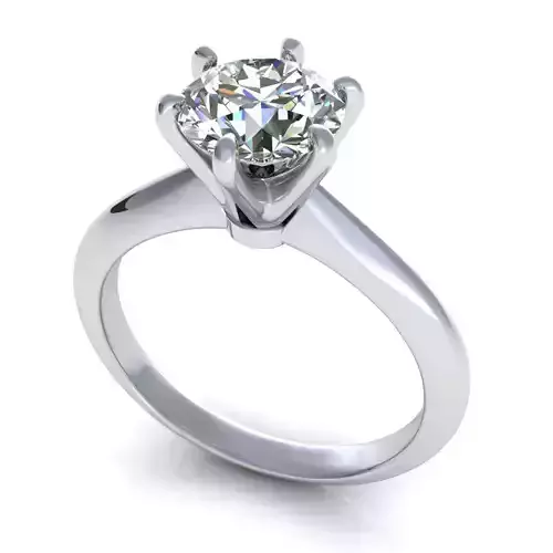 Edmund Ho Solitaire Ring
