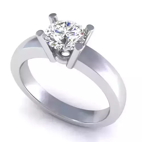 Solitaire Diamond Ring Version4