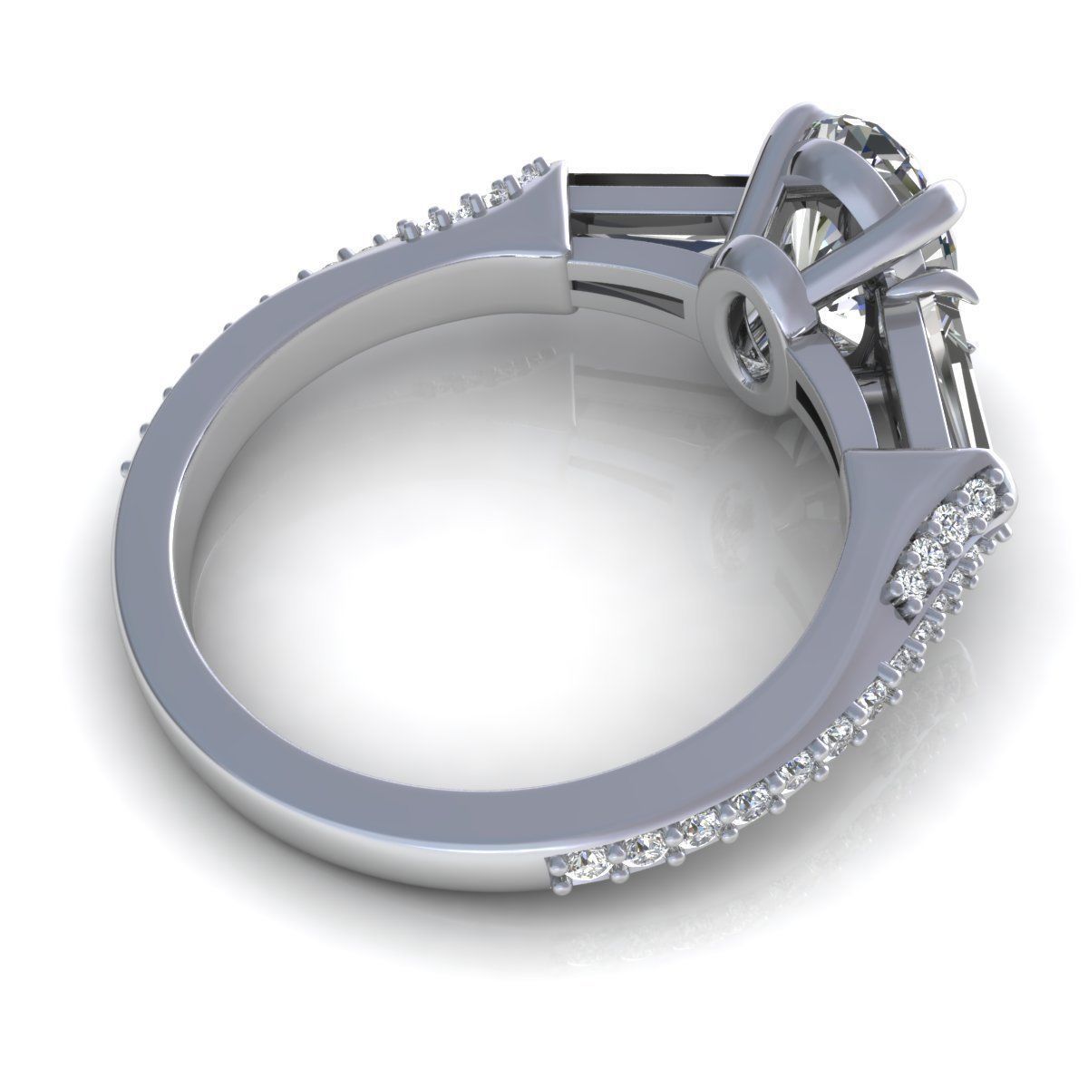 Richard Walsh Diamond Ring 3D print model_3
