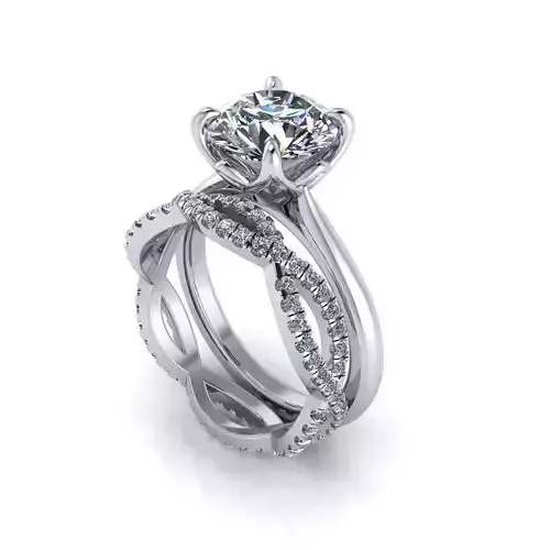 Justin Borgman Diamond Ring
