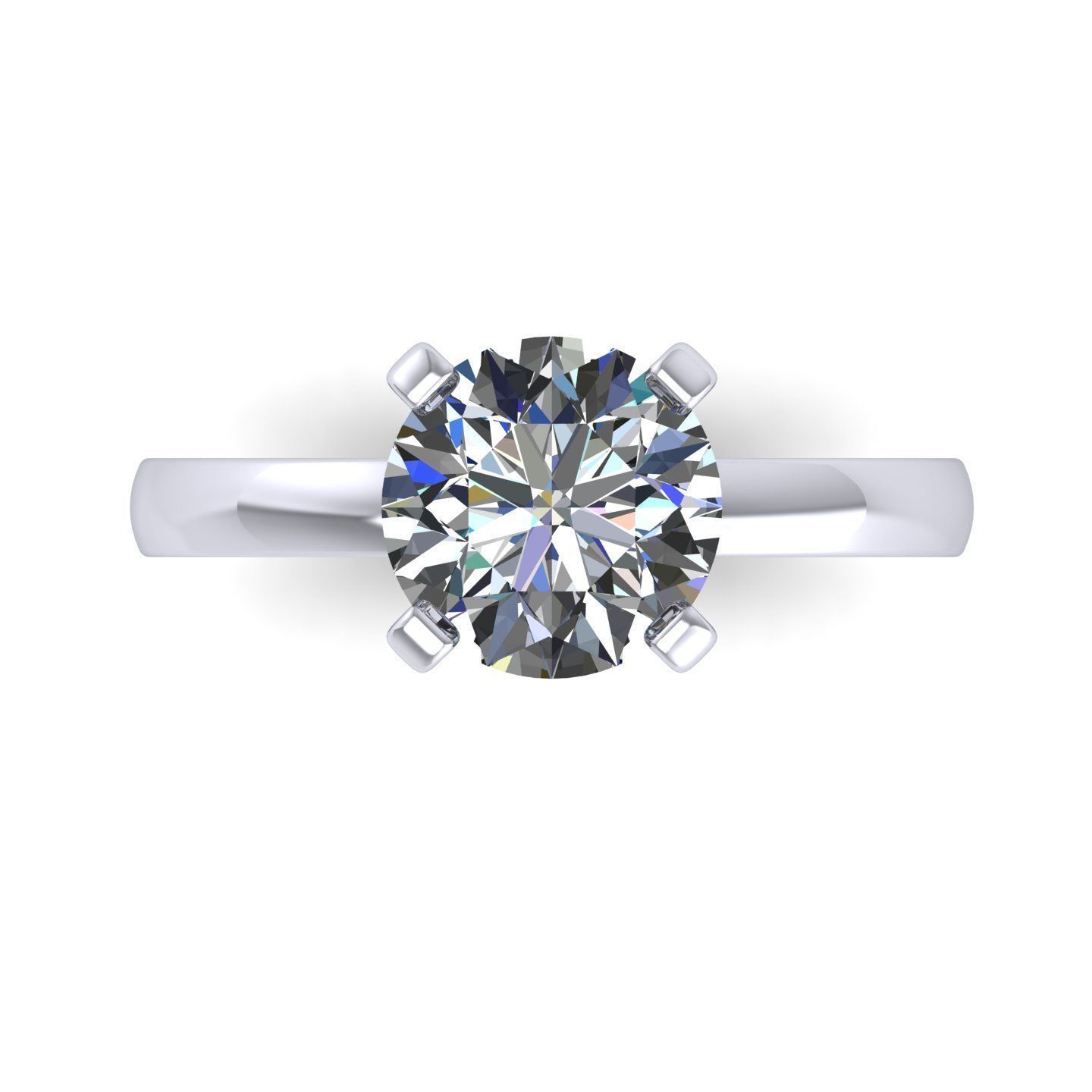 Solitaire Size Four Point5 3D print model_3