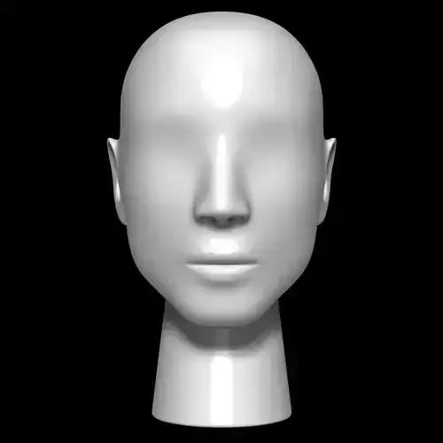 Mannequin head 3D model