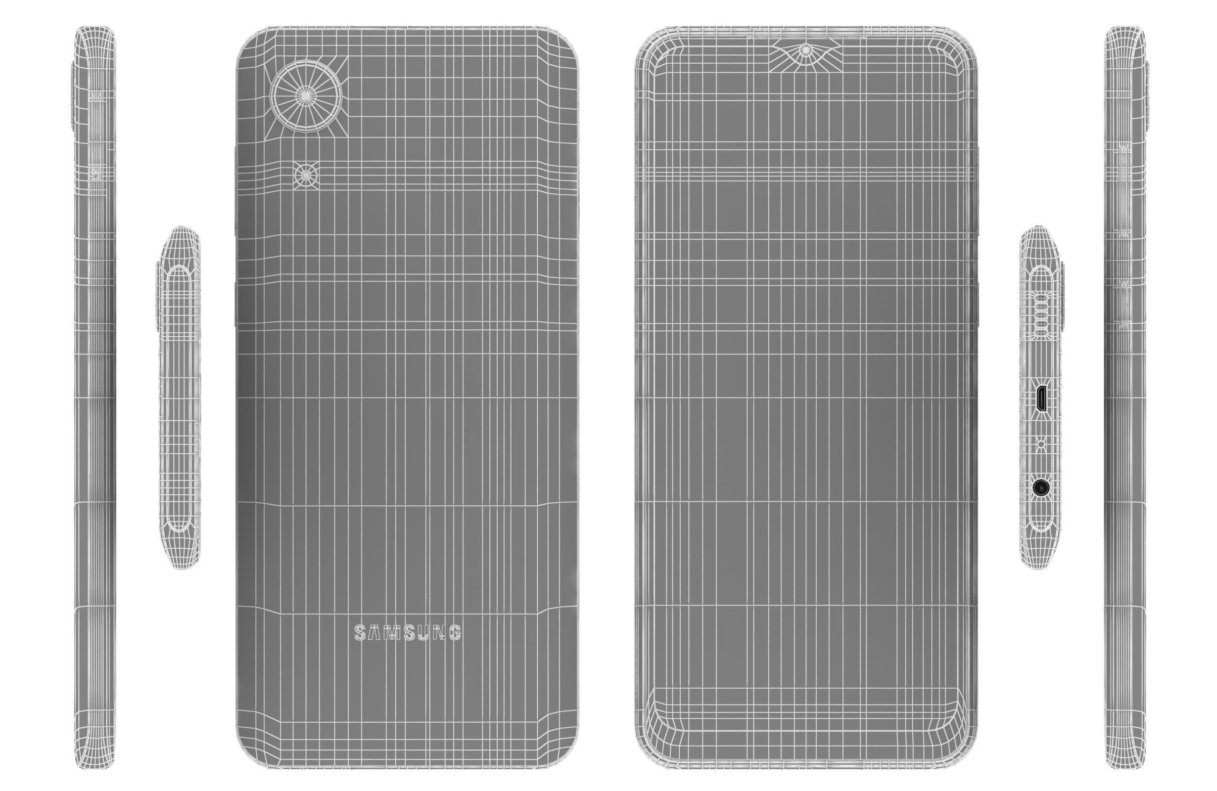 Samsung Galaxy A03 Core Blue 3D model_16