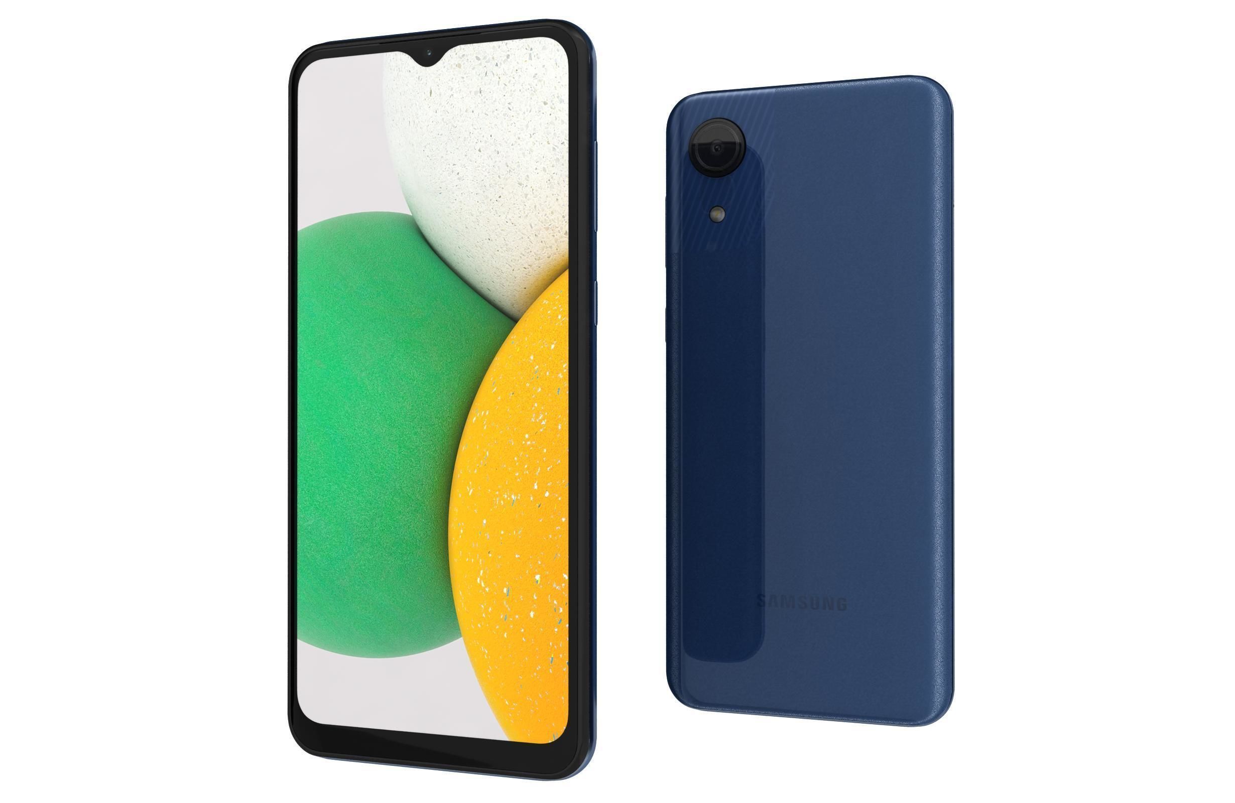 Samsung Galaxy A03 Core Blue 3D model_6