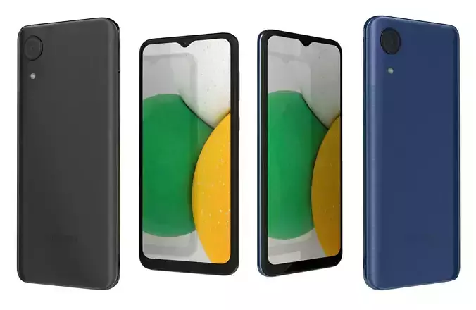 Samsung Galaxy A03 Core Black And Blue