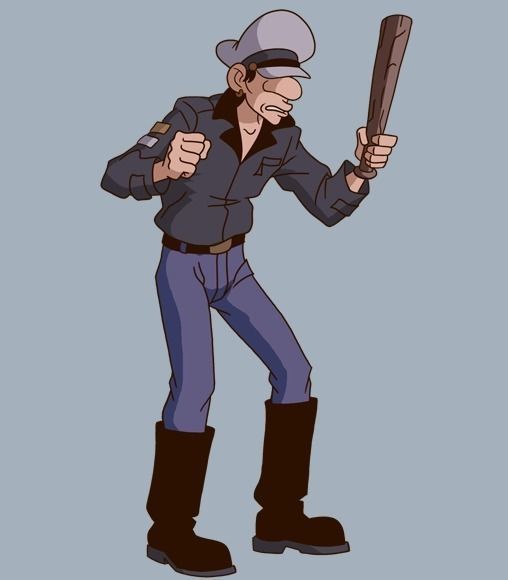 Dopey - Pre-mutation - TMNT 1987 3D print model_2