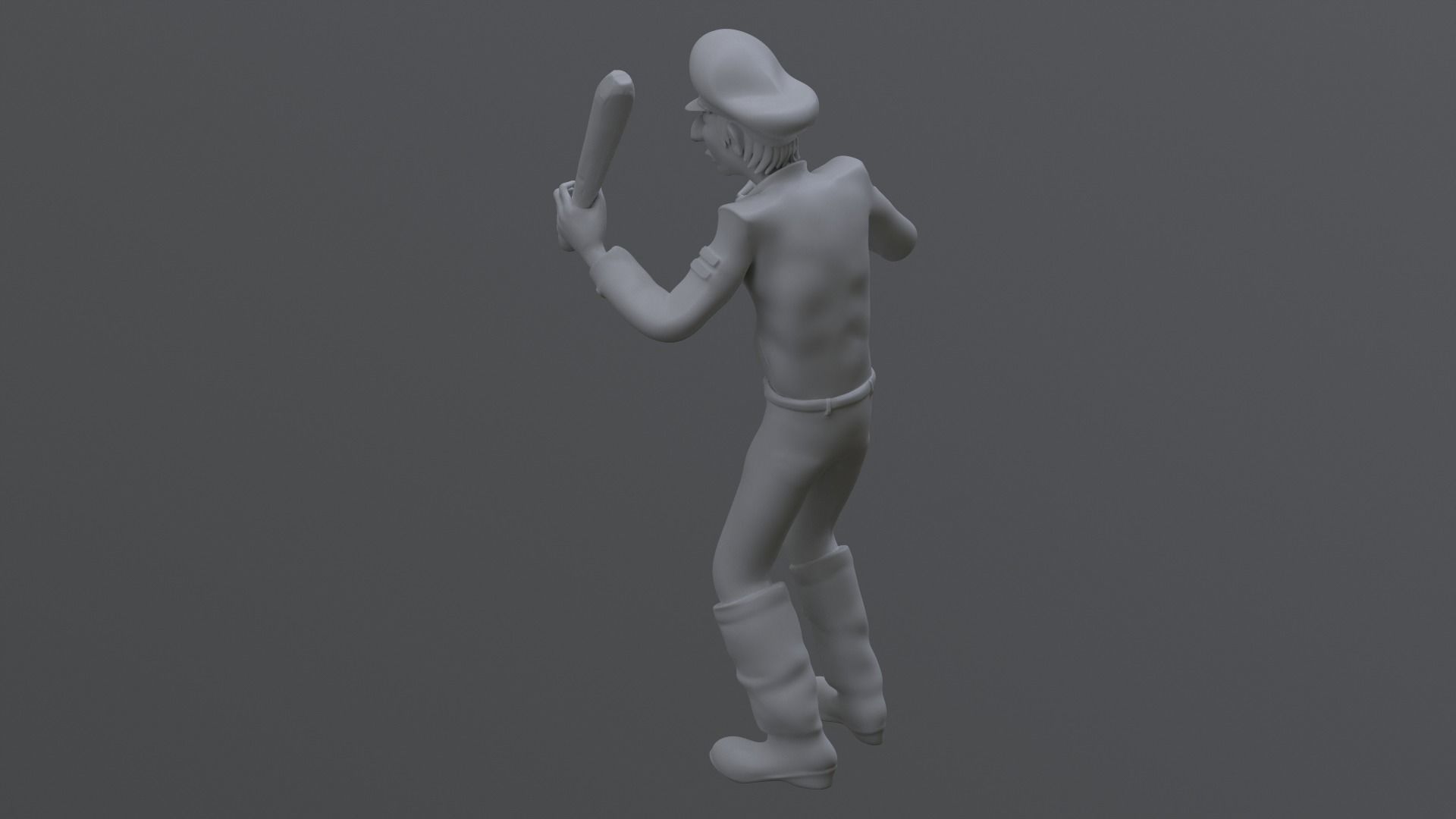 Dopey - Pre-mutation - TMNT 1987 3D print model_13