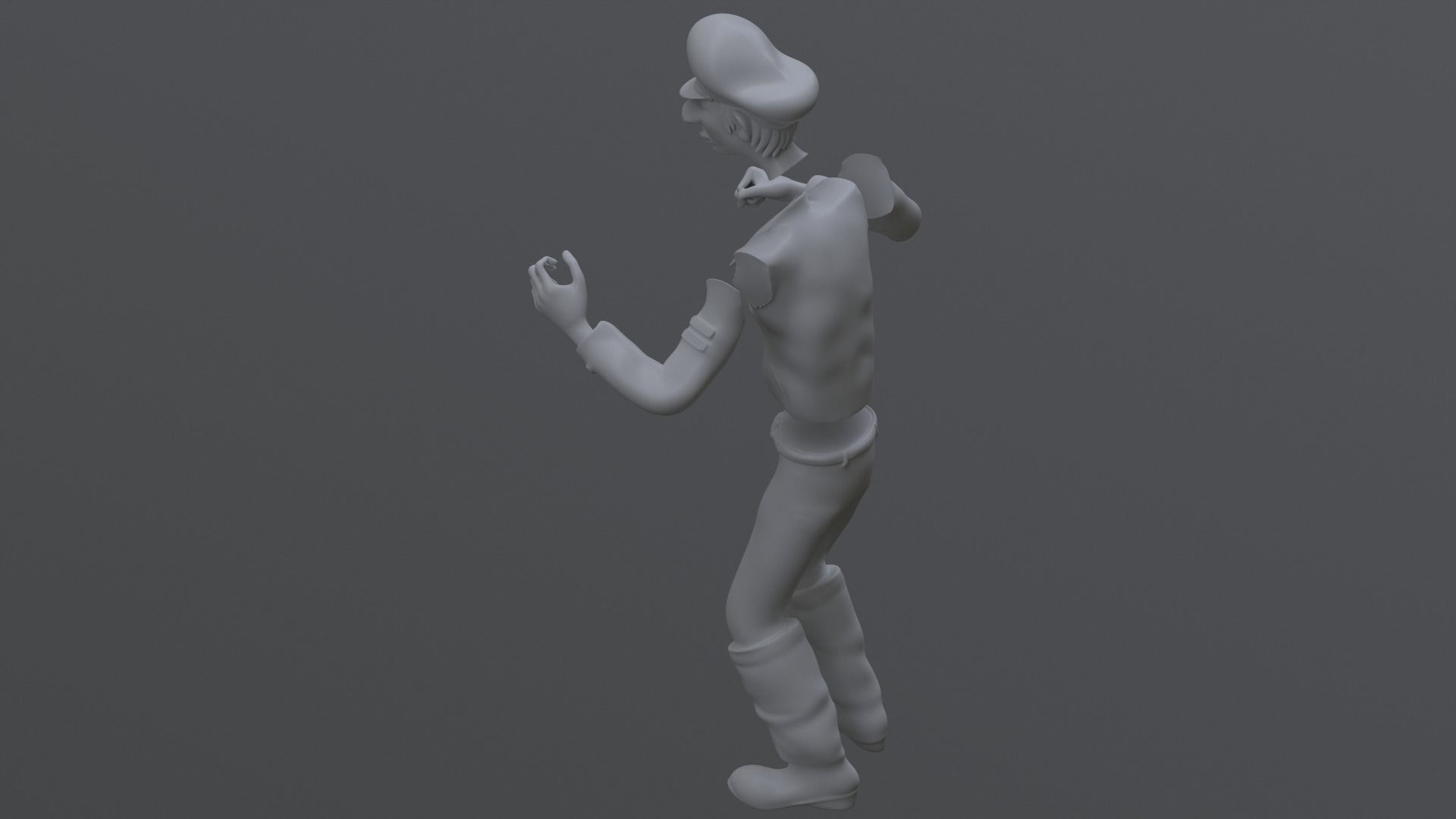 Dopey - Pre-mutation - TMNT 1987 3D print model_10