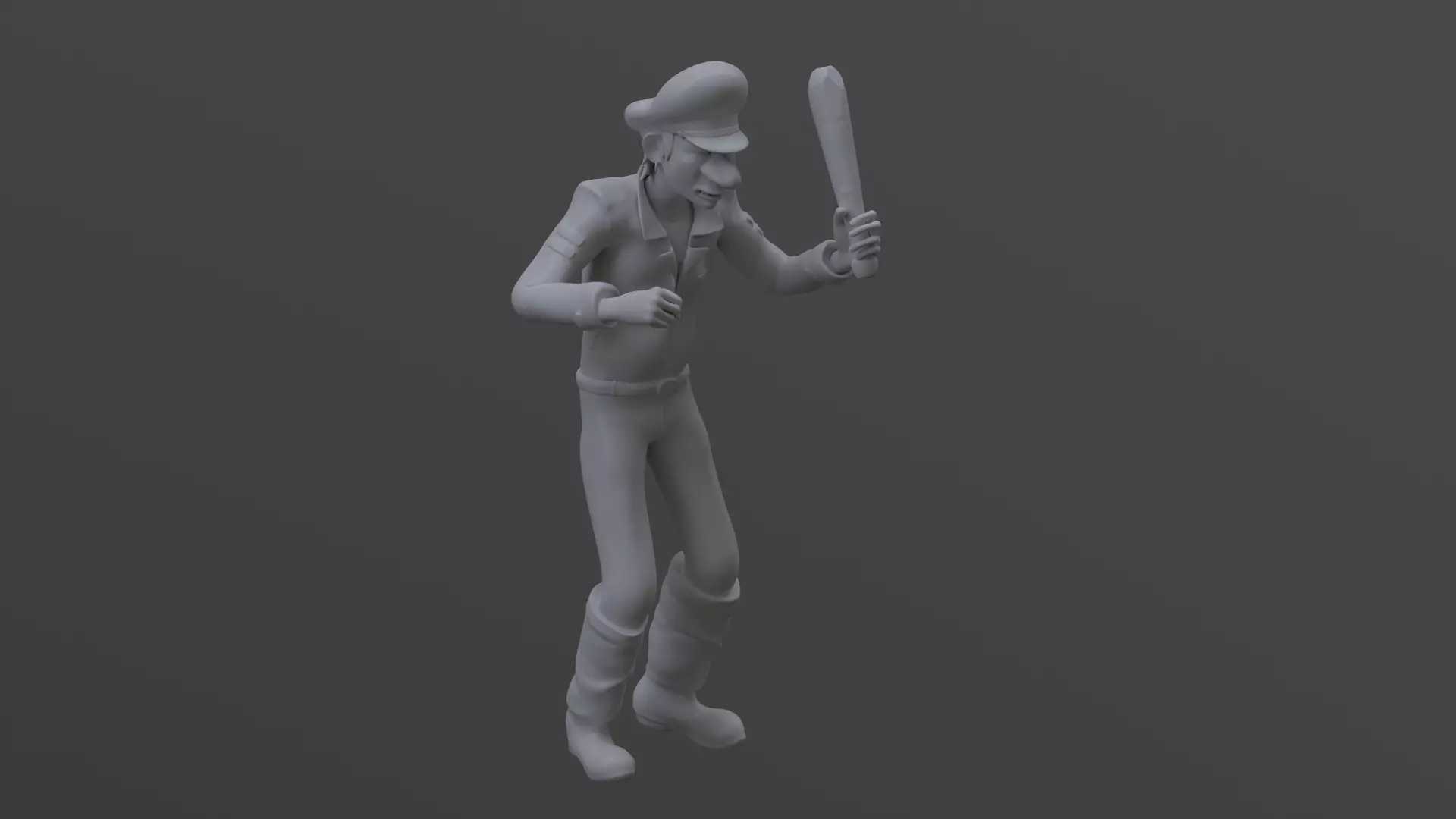 Dopey - Pre-mutation - TMNT 1987 3D print model_0