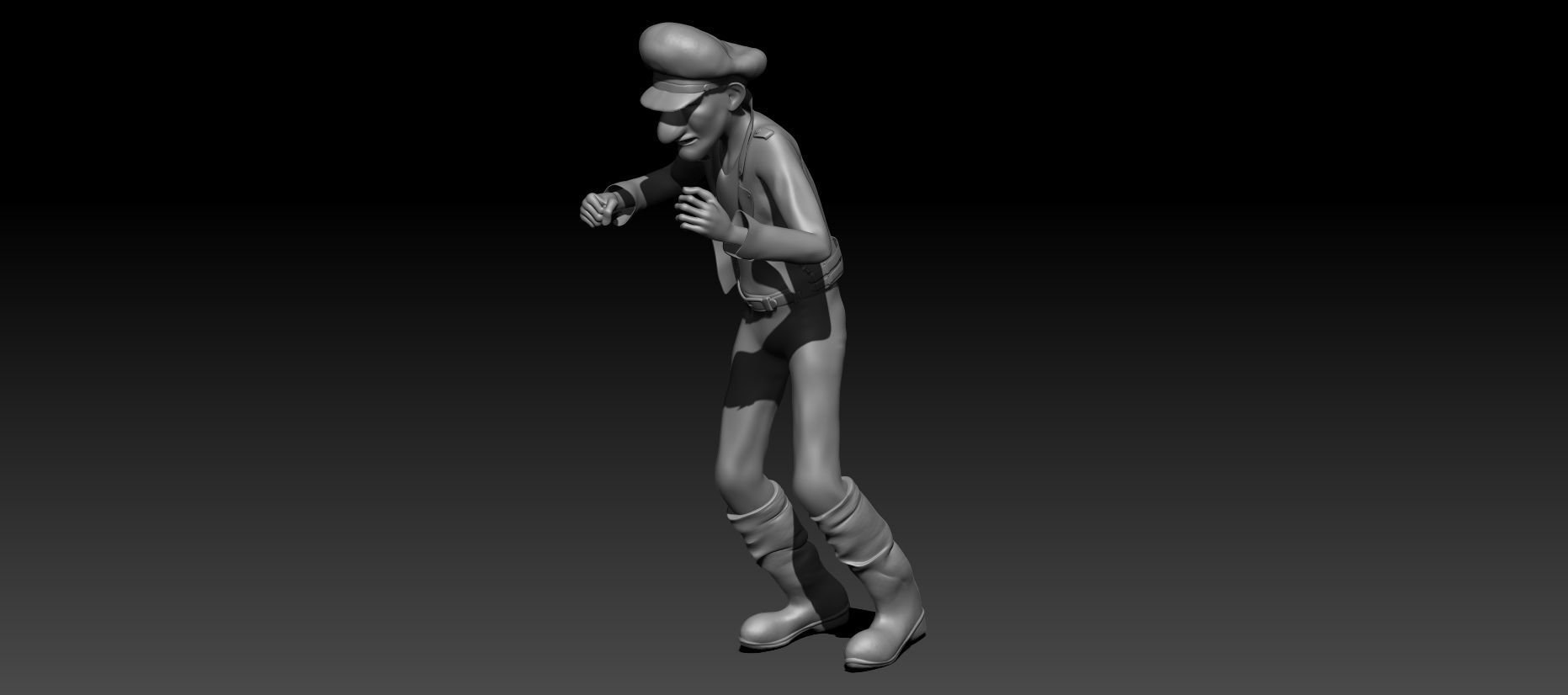 Dopey - Pre-mutation - TMNT 1987 3D print model_8