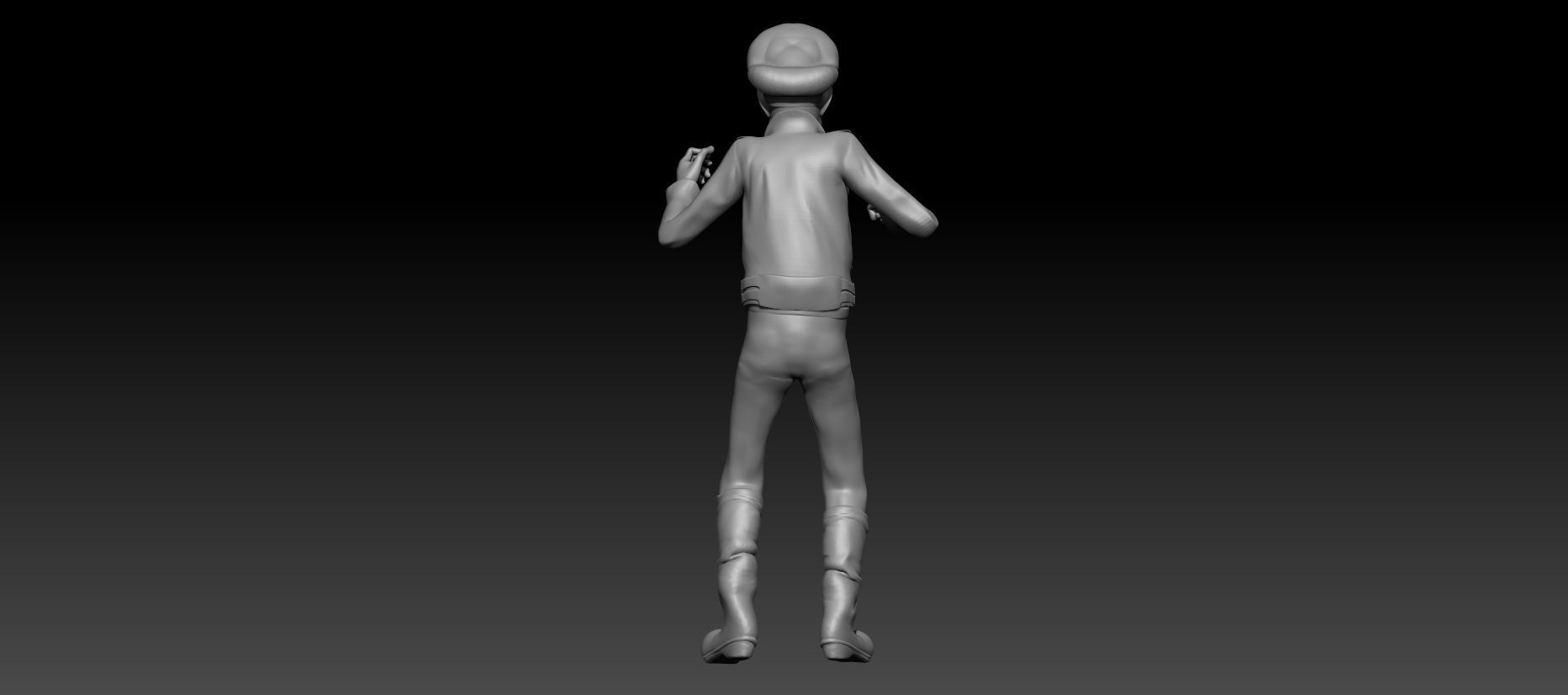 Dopey - Pre-mutation - TMNT 1987 3D print model_3