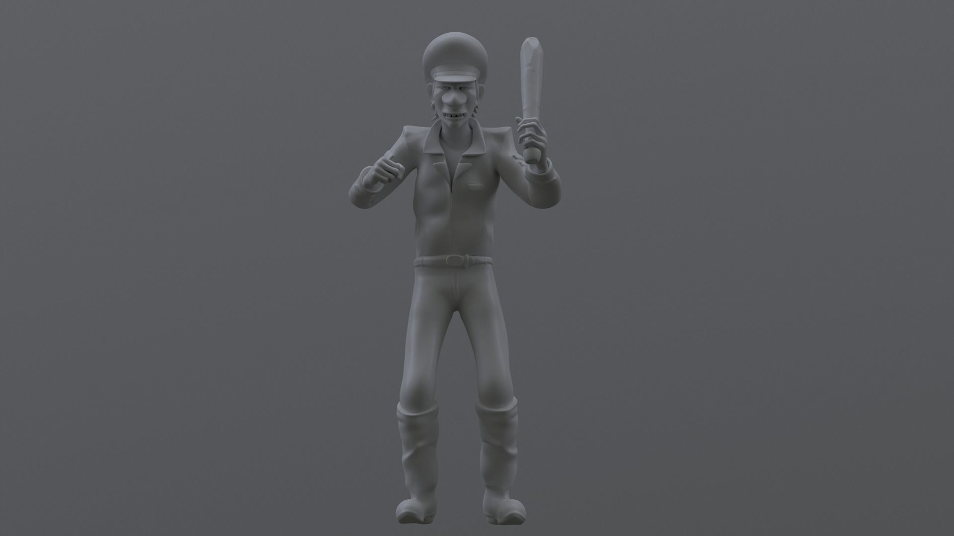 Dopey - Pre-mutation - TMNT 1987 3D print model_16