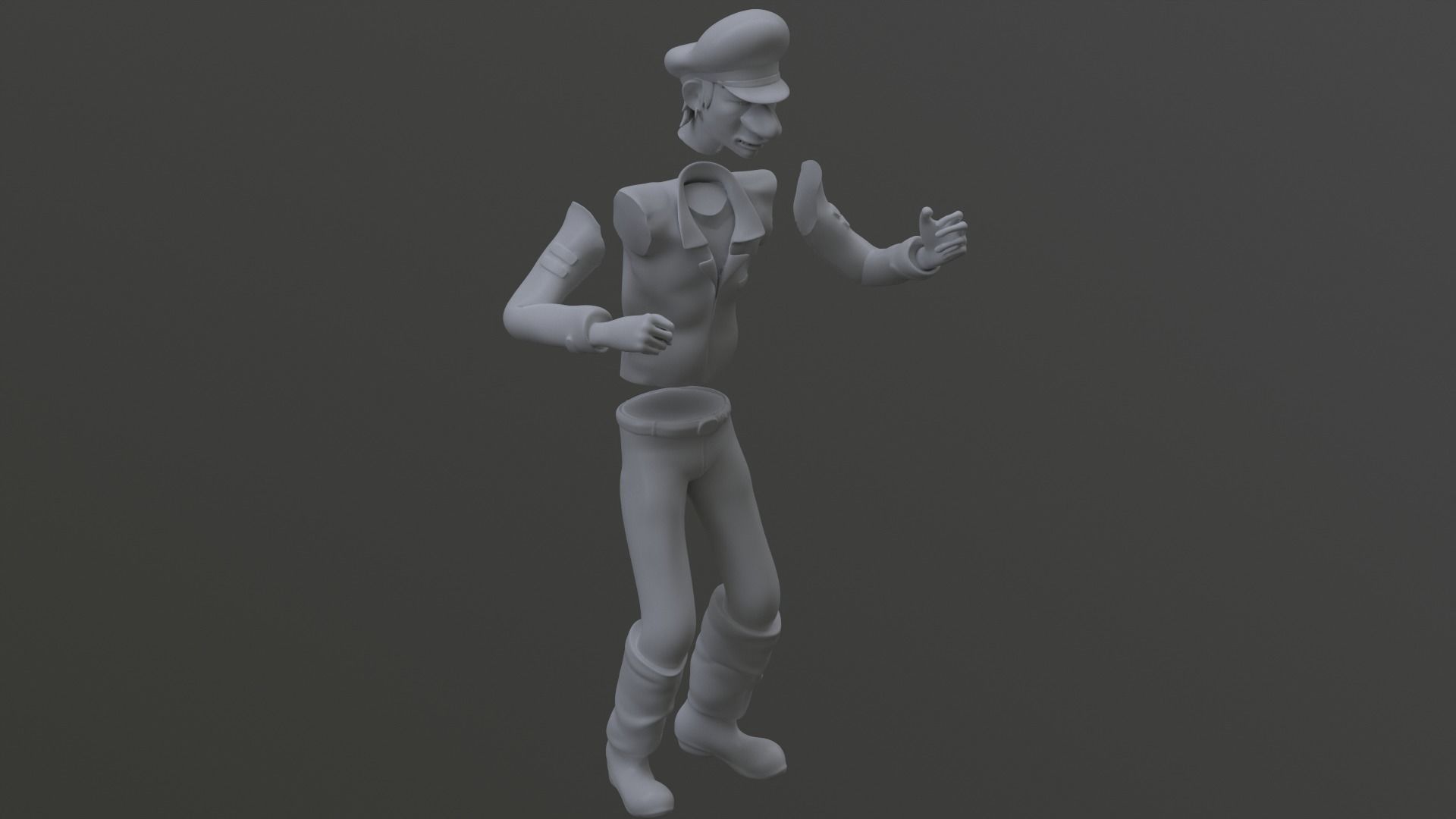 Dopey - Pre-mutation - TMNT 1987 3D print model_12