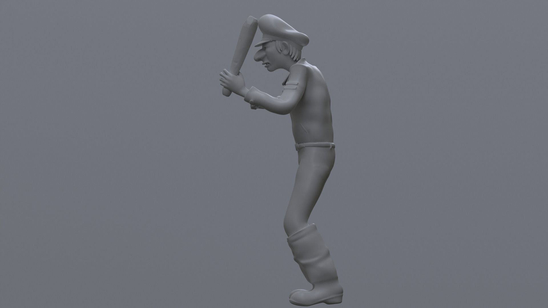 Dopey - Pre-mutation - TMNT 1987 3D print model_14