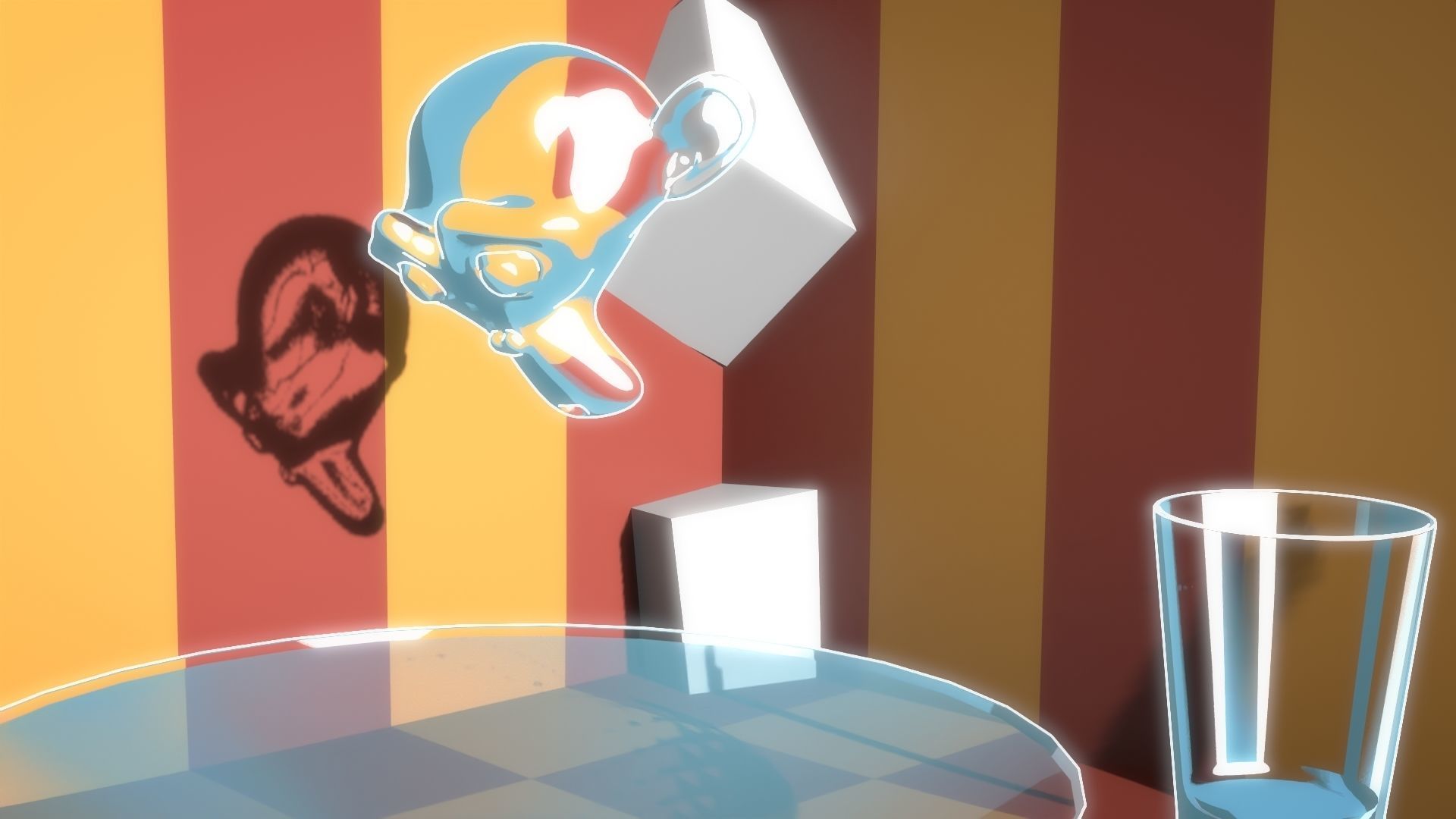 For Anime in Blender - Glassware Shaders 3D model_34