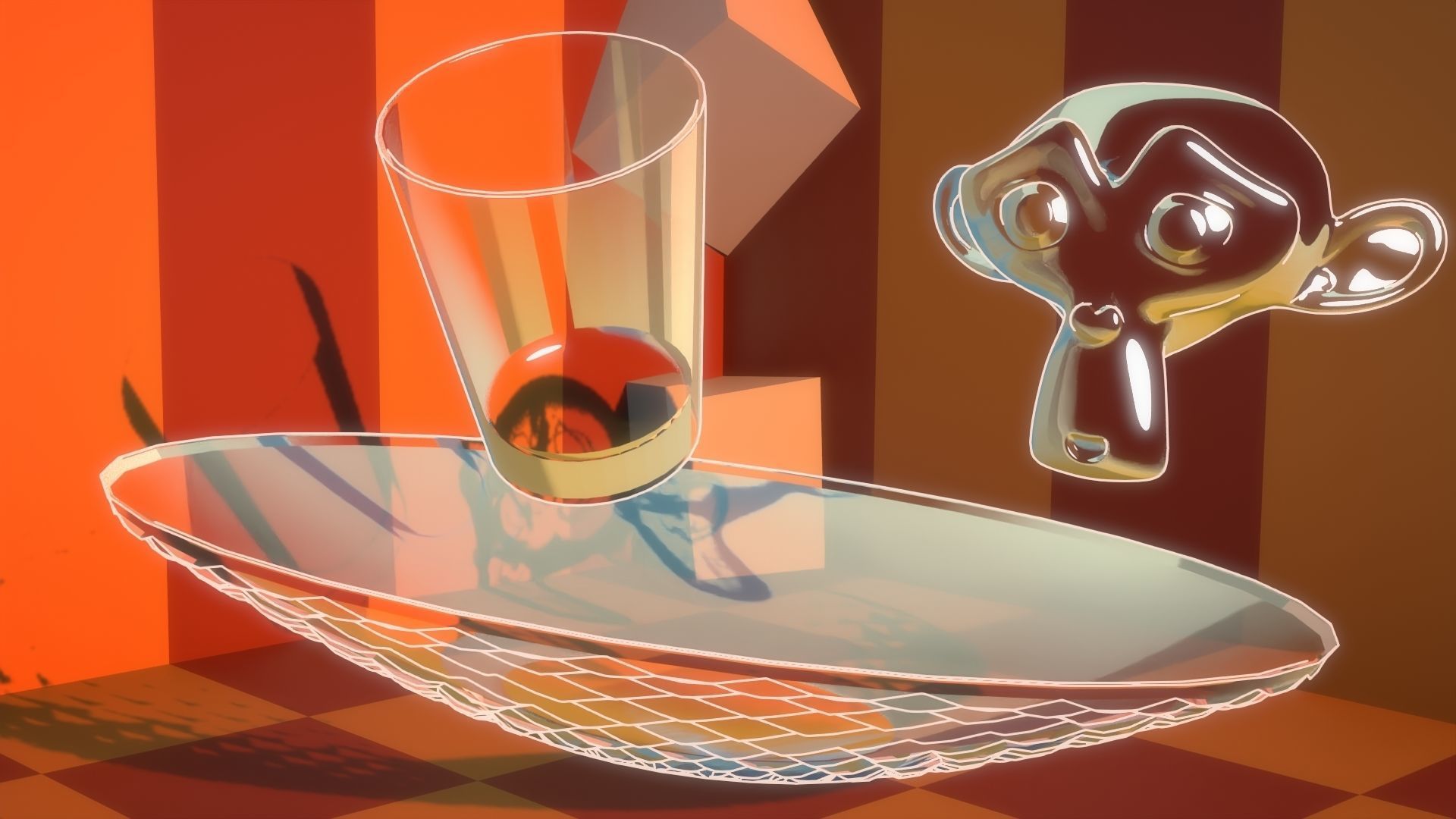 For Anime in Blender - Glassware Shaders 3D model_18