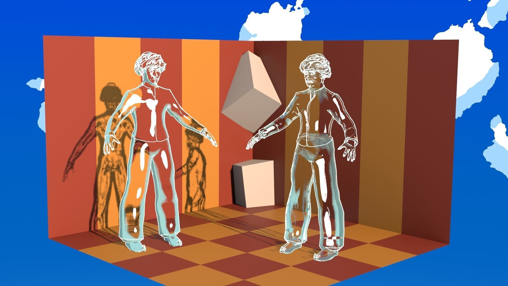 For Anime in Blender - Glassware Shaders 3D model_7