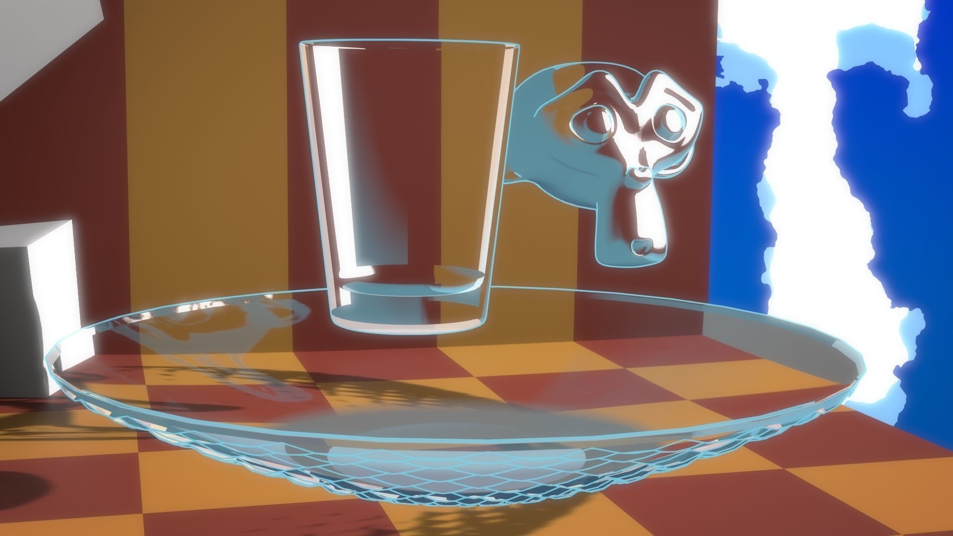 For Anime in Blender - Glassware Shaders 3D model_15