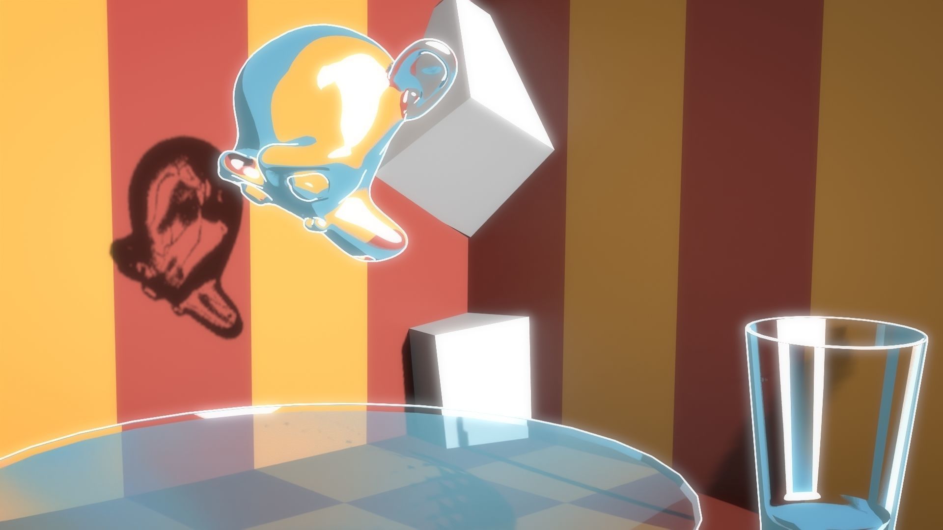 For Anime in Blender - Glassware Shaders 3D model_27