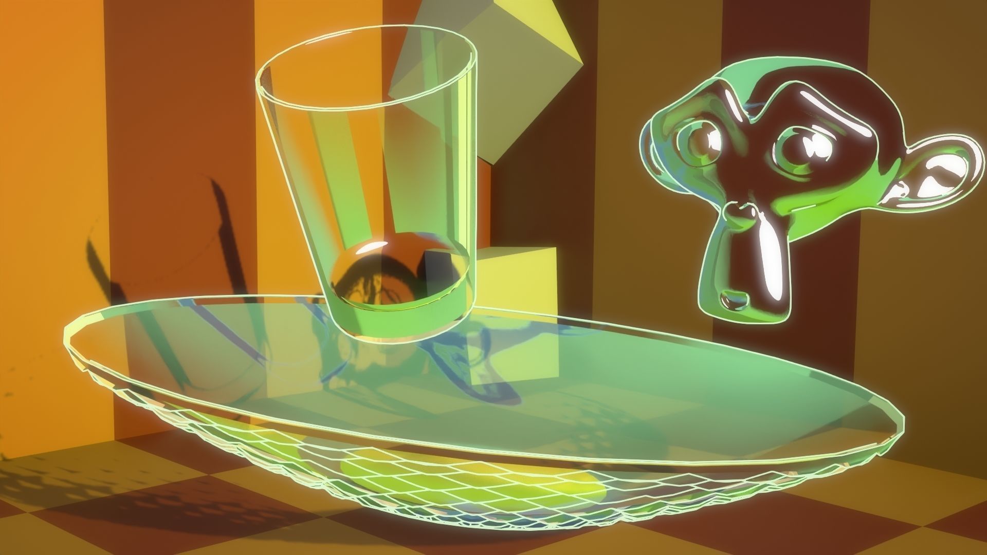 For Anime in Blender - Glassware Shaders 3D model_29