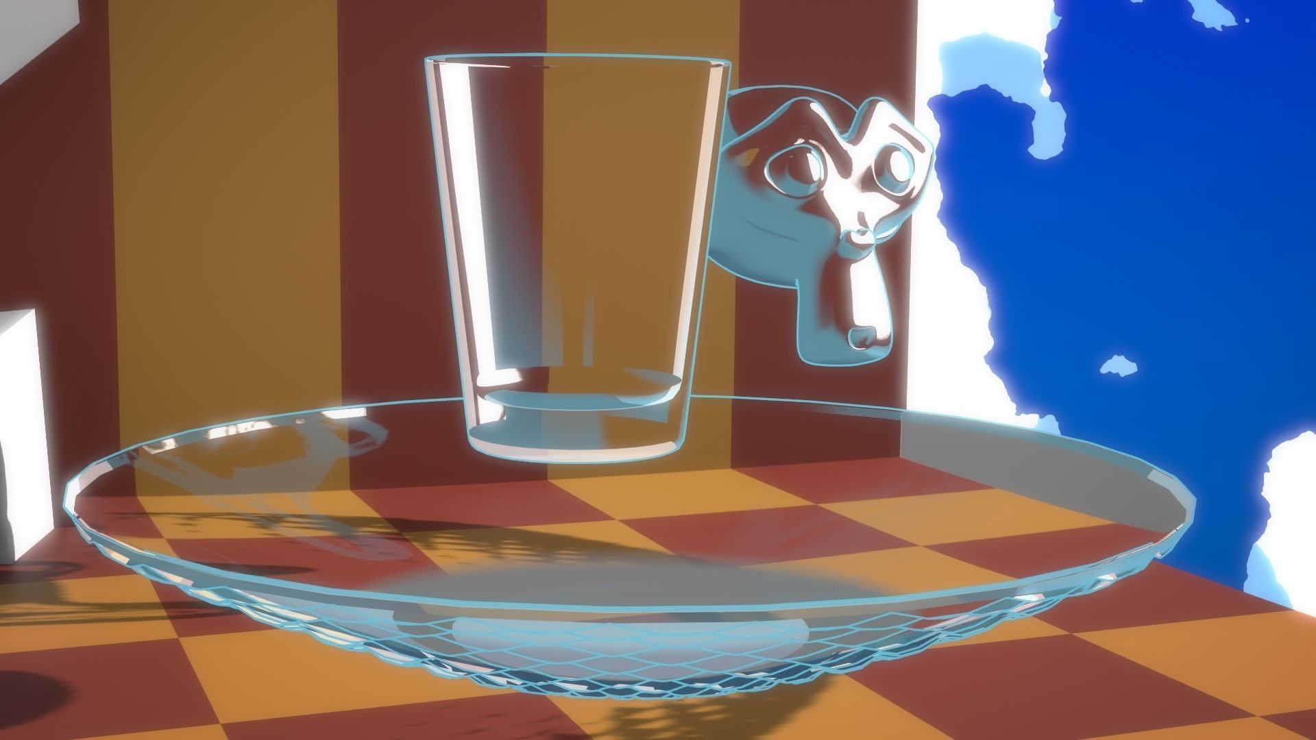 For Anime in Blender - Glassware Shaders 3D model_14