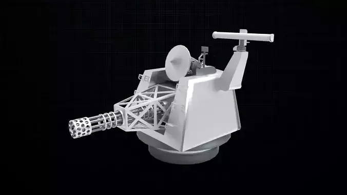 Goalkeeper CIWS 3D model