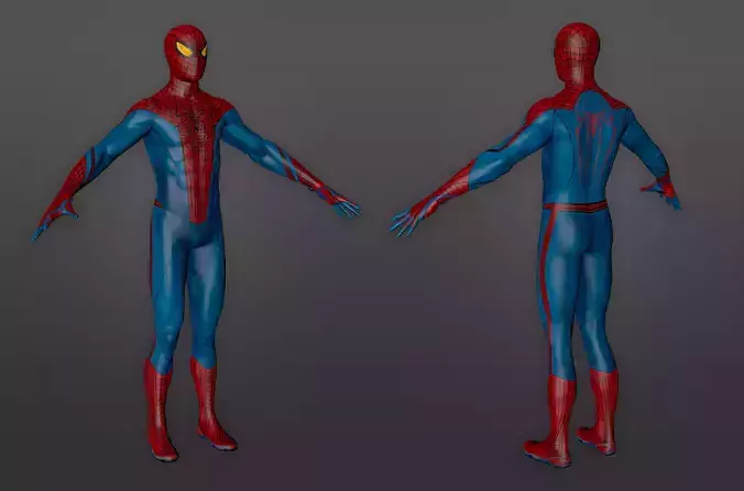 SpiderMan Amazing Suit