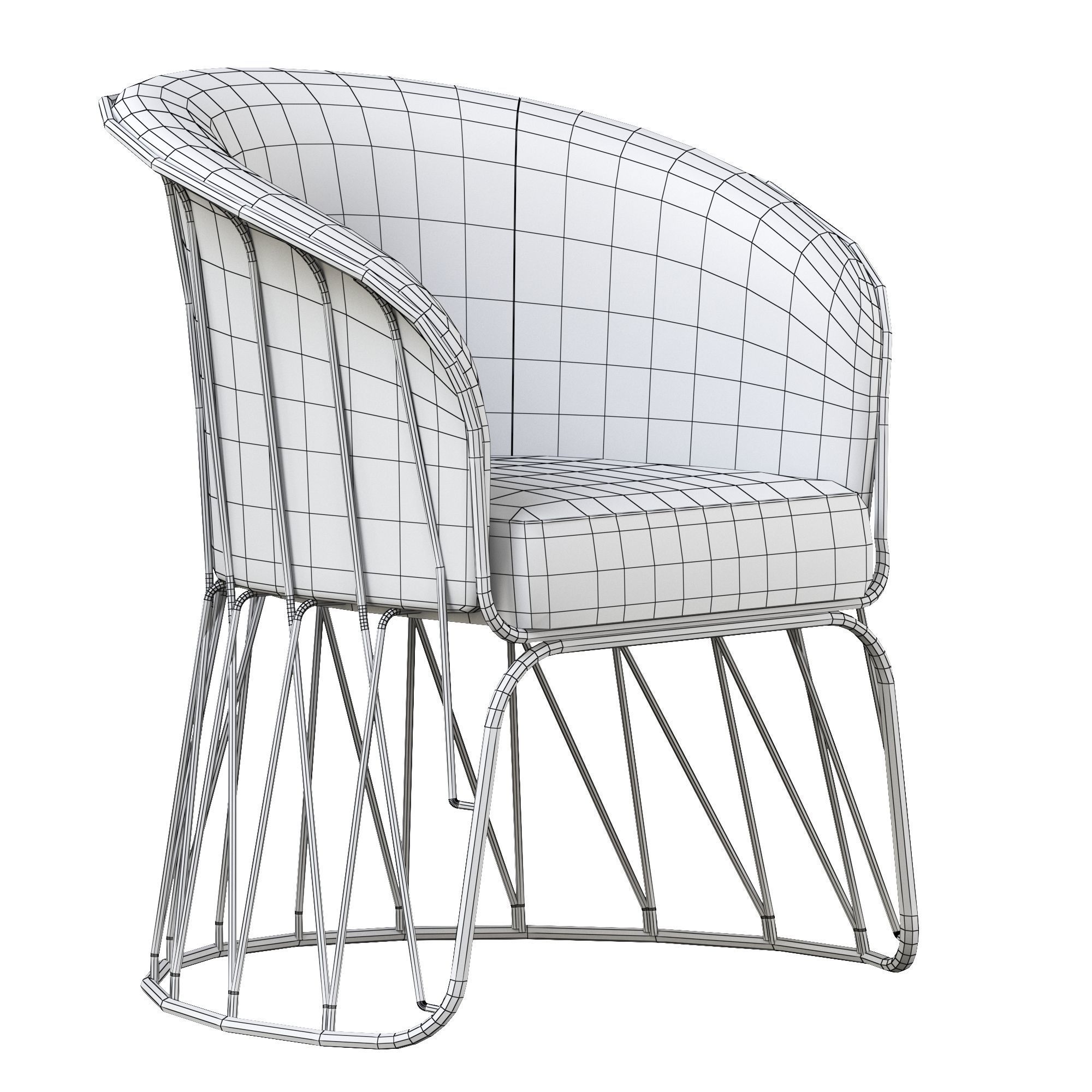 Equipal Chair 3D model_5
