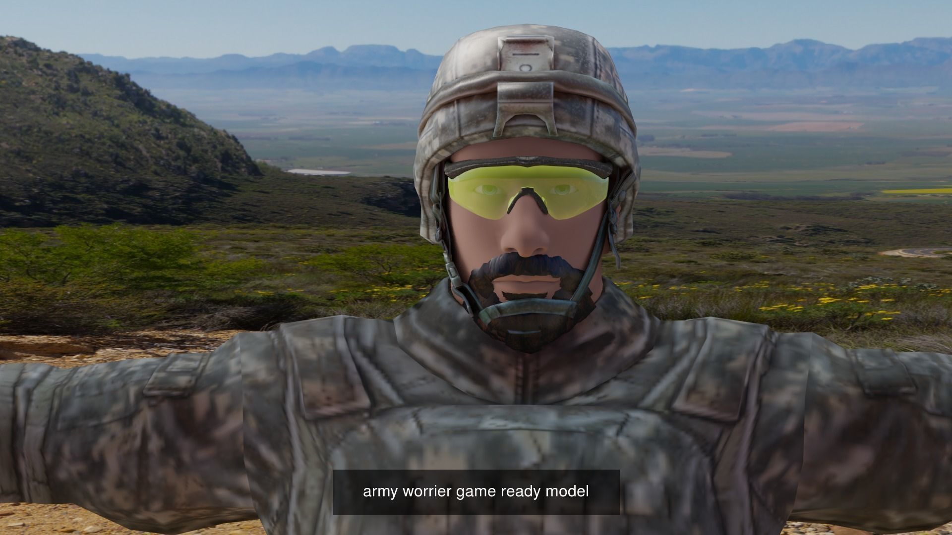 police and soldier pack for unity 3D Model Collection_4