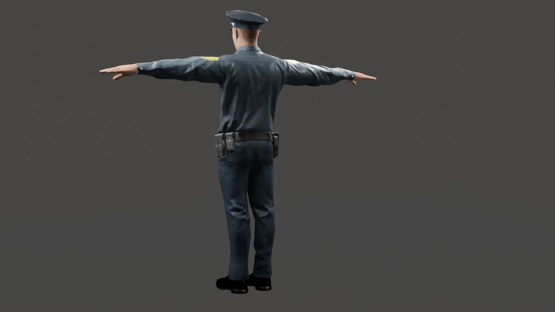 police and soldier pack for unity 3D Model Collection_9